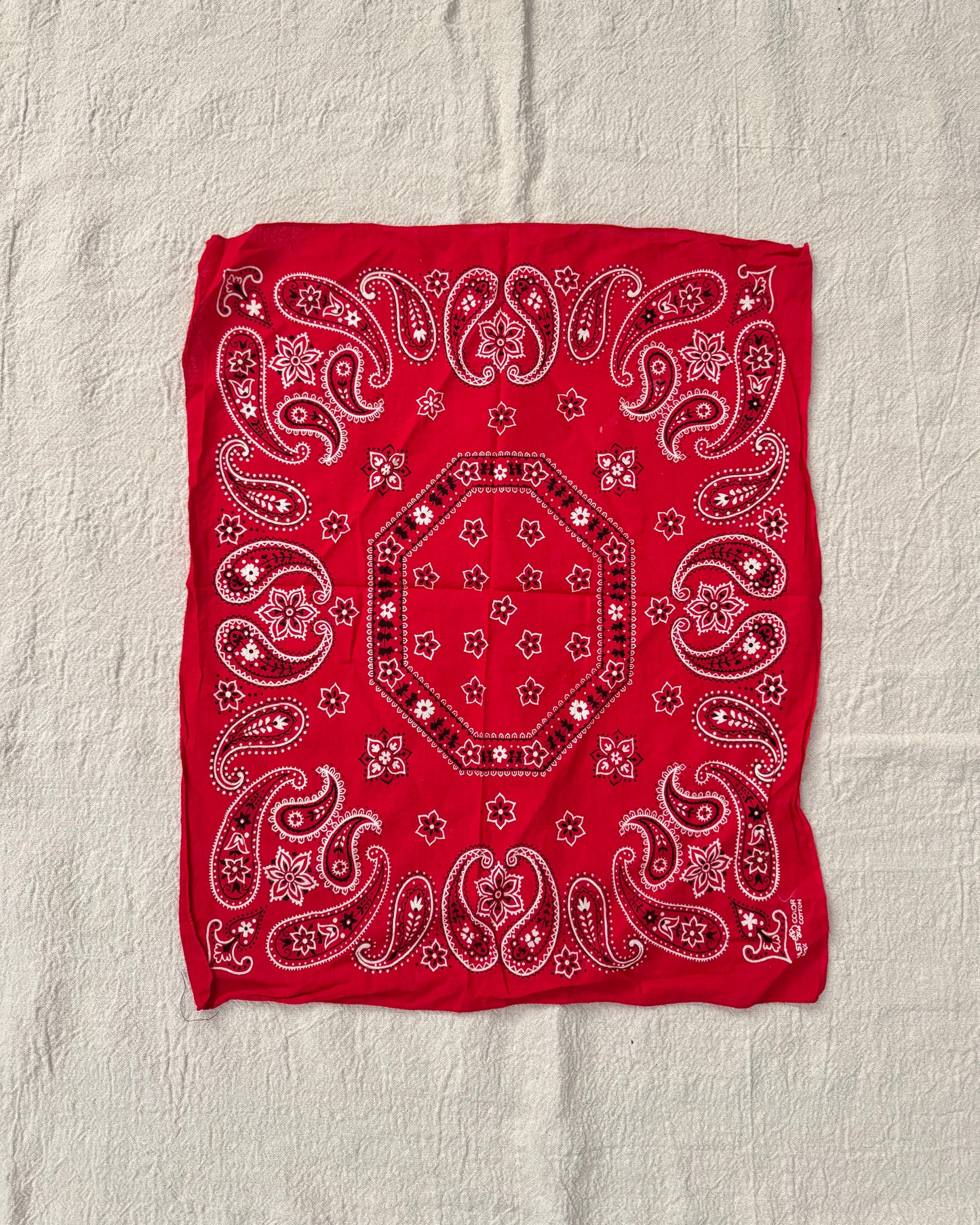 Vintage 50s Red Bandana