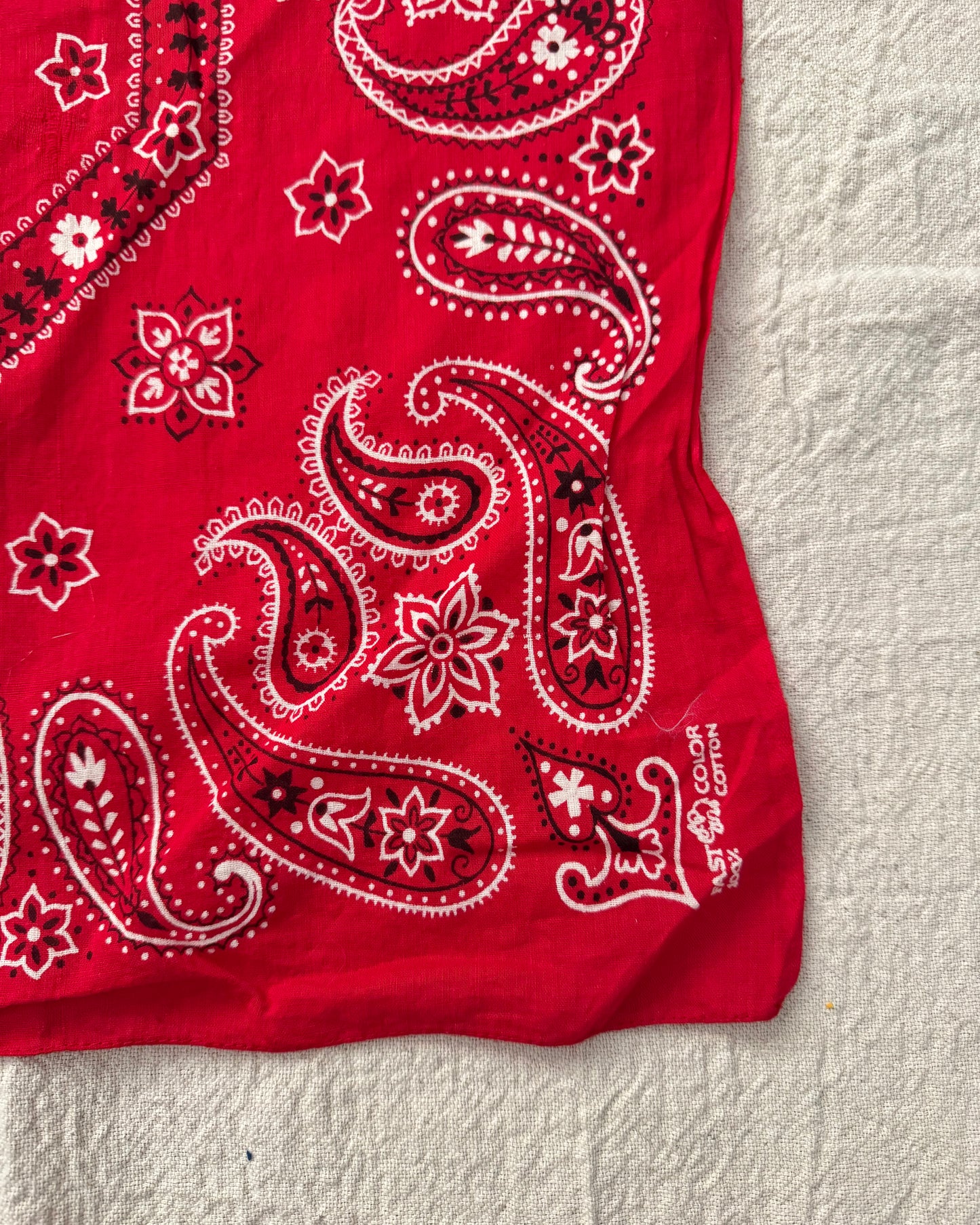 Vintage 50s Red Bandana