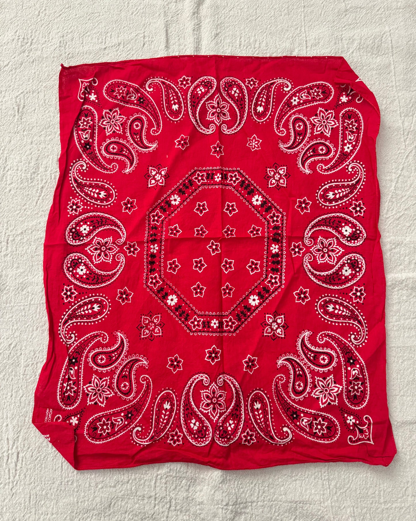 Vintage 50s Red Bandana