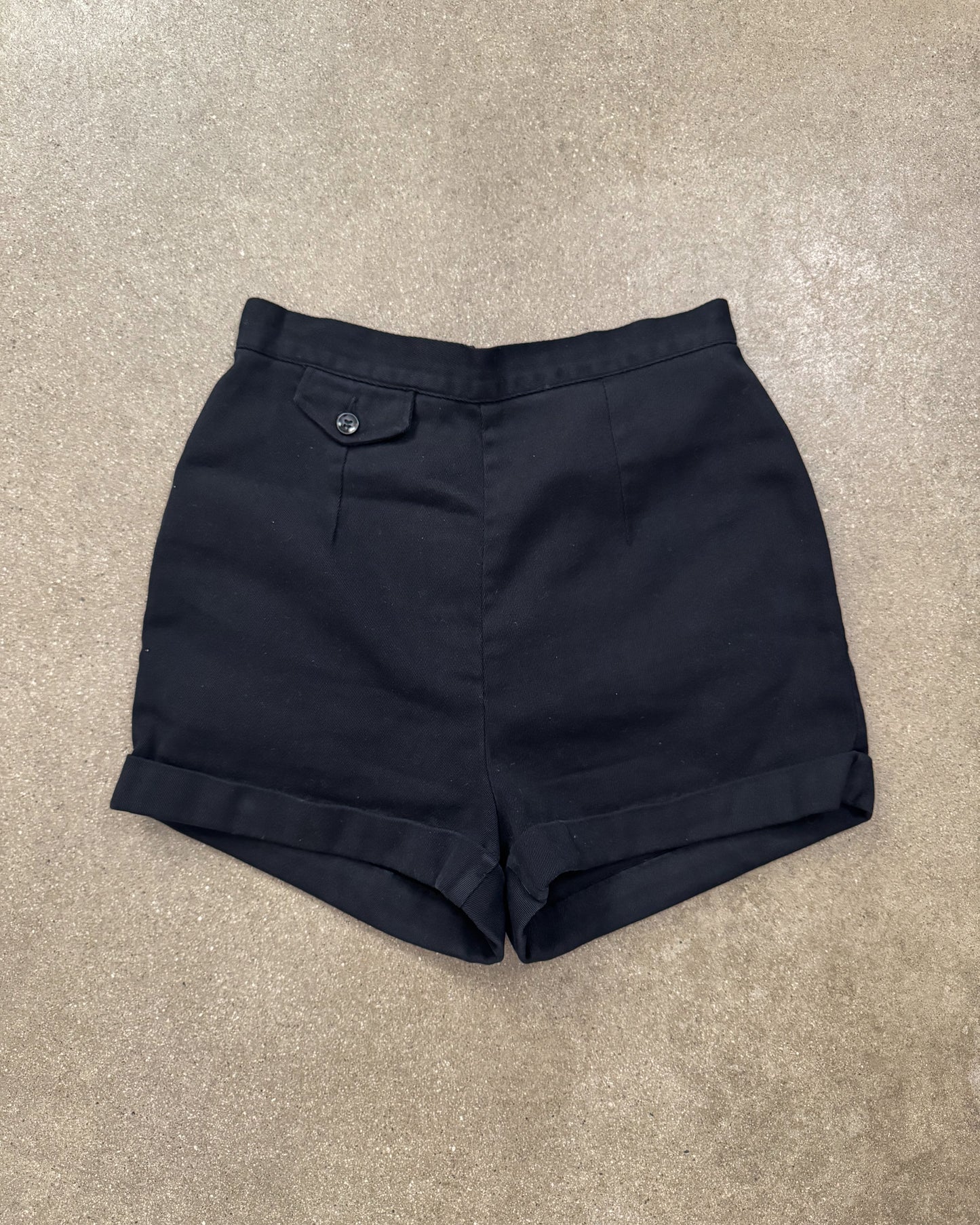 Vintage 50s Black Jantzen Shorts | Size 26"