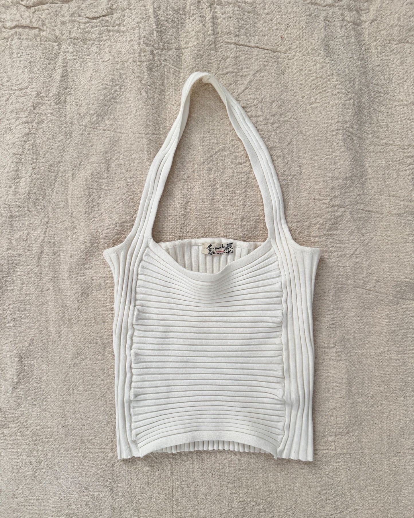 Free People Ribbed Halter | Size Small