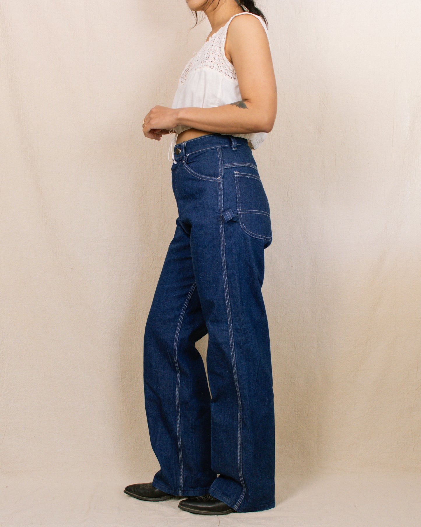 Vintage 60s DeeCee Carpenter Jeans | Size 24"/25"