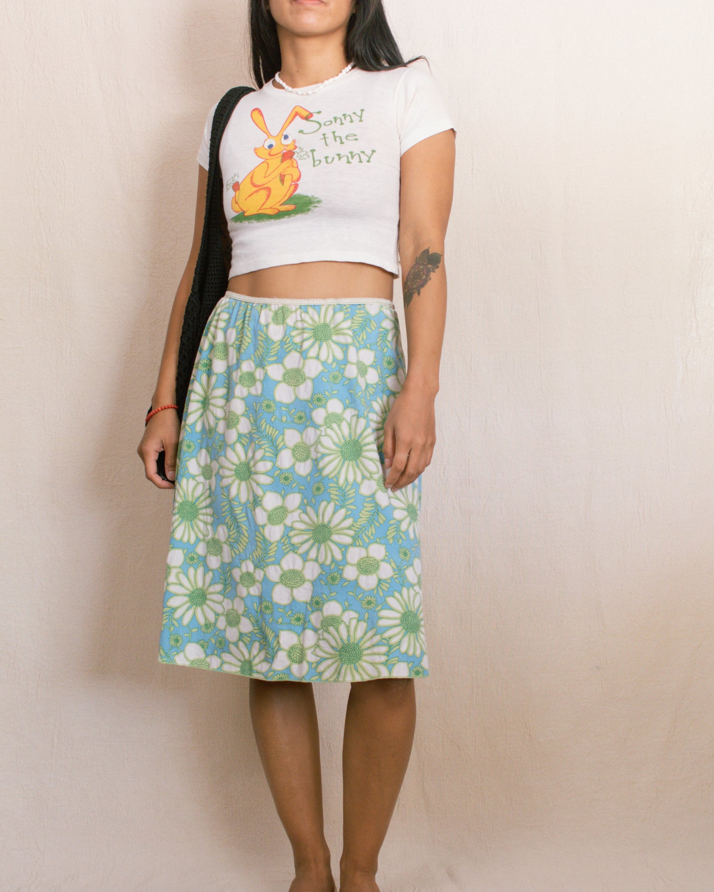 Vintage 90s Hawaiian Skirt | Size Small/Medium