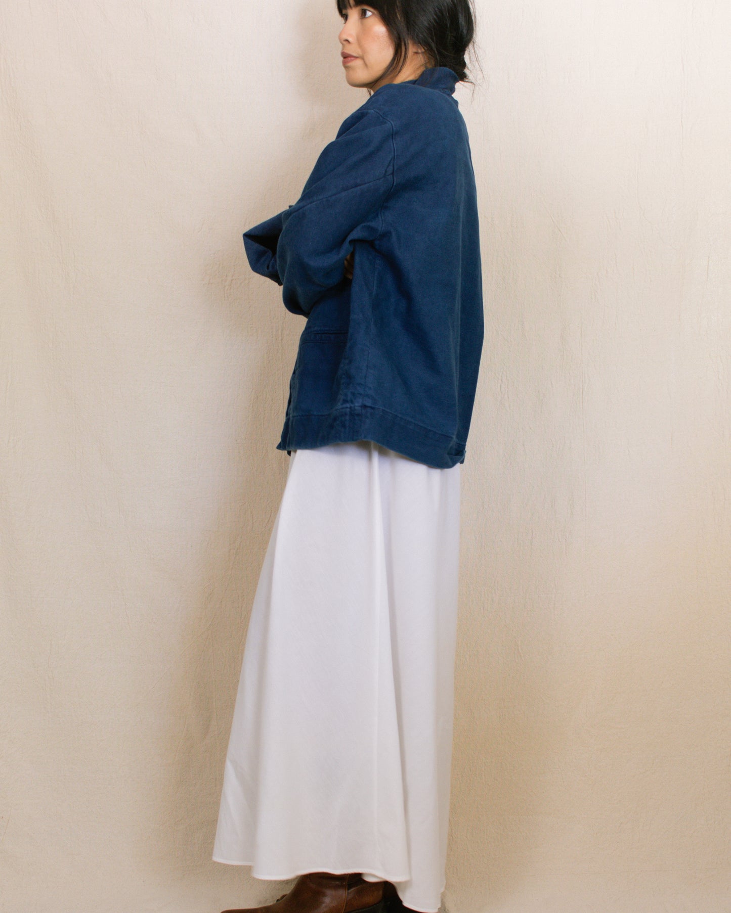 Denim Chore Jacket | Size Small-Large