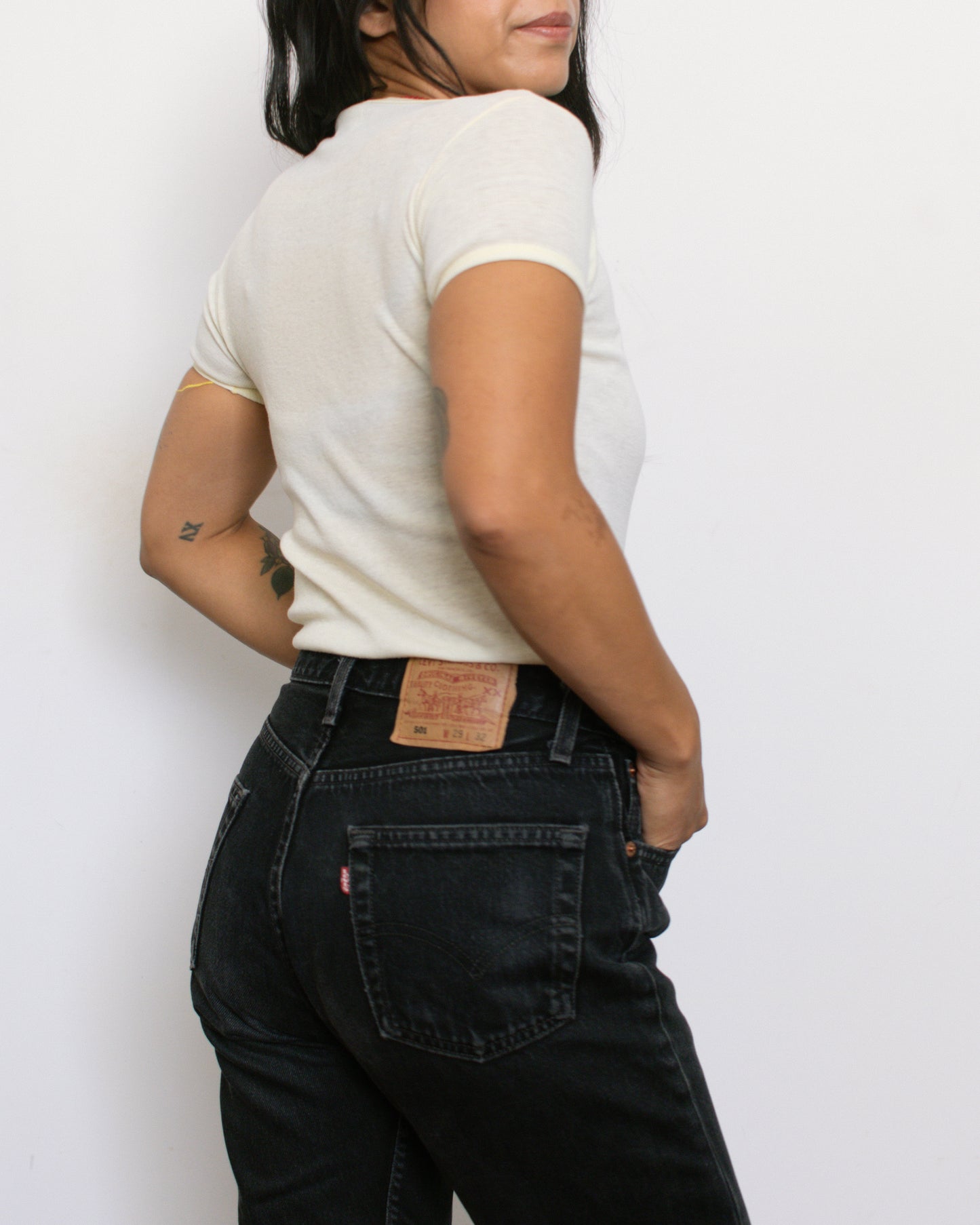 Vintage 70s Mercedes Shirt | Size XS