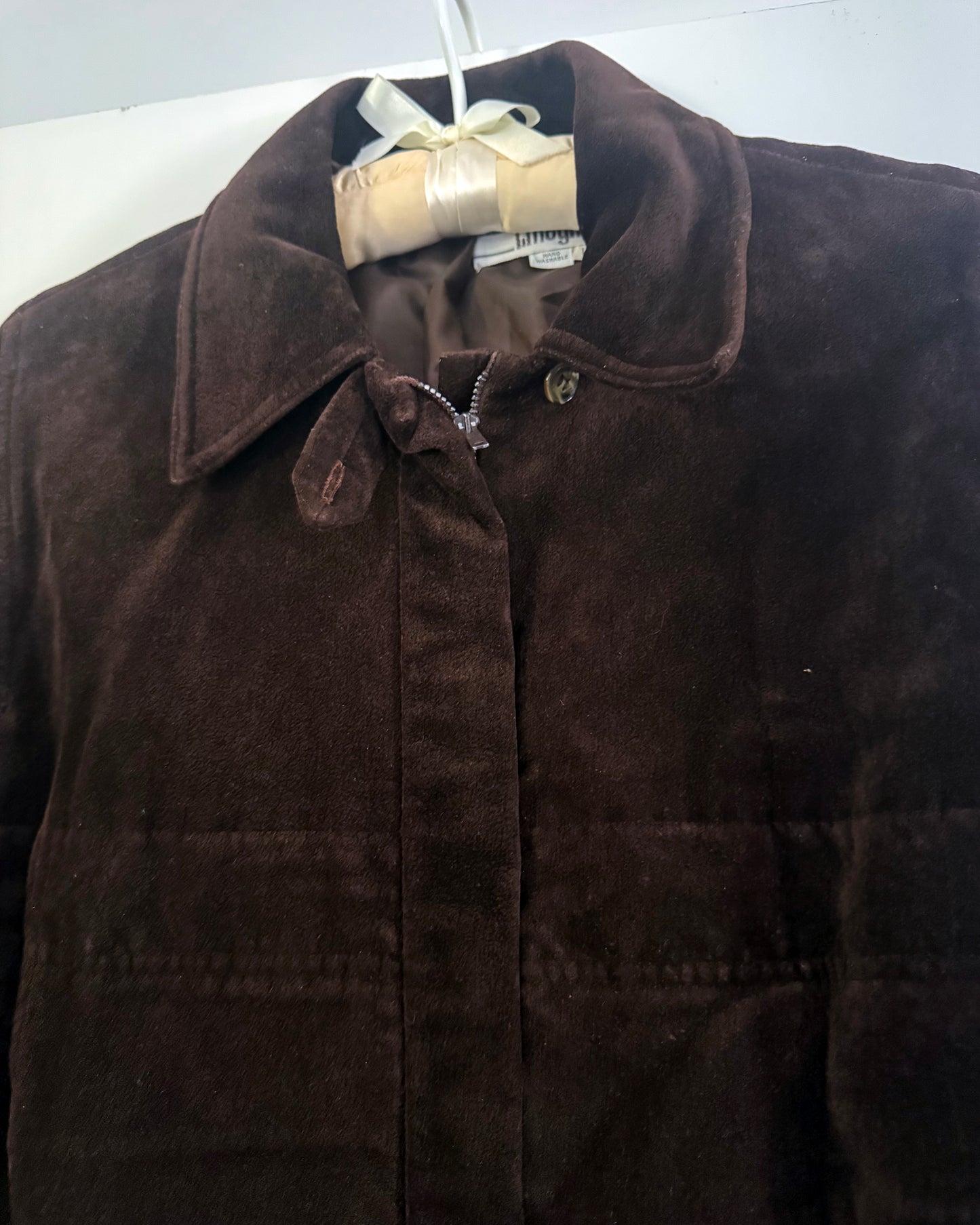 Vintage 70s I. Magnin Suede 2-Piece Set | Size Medium