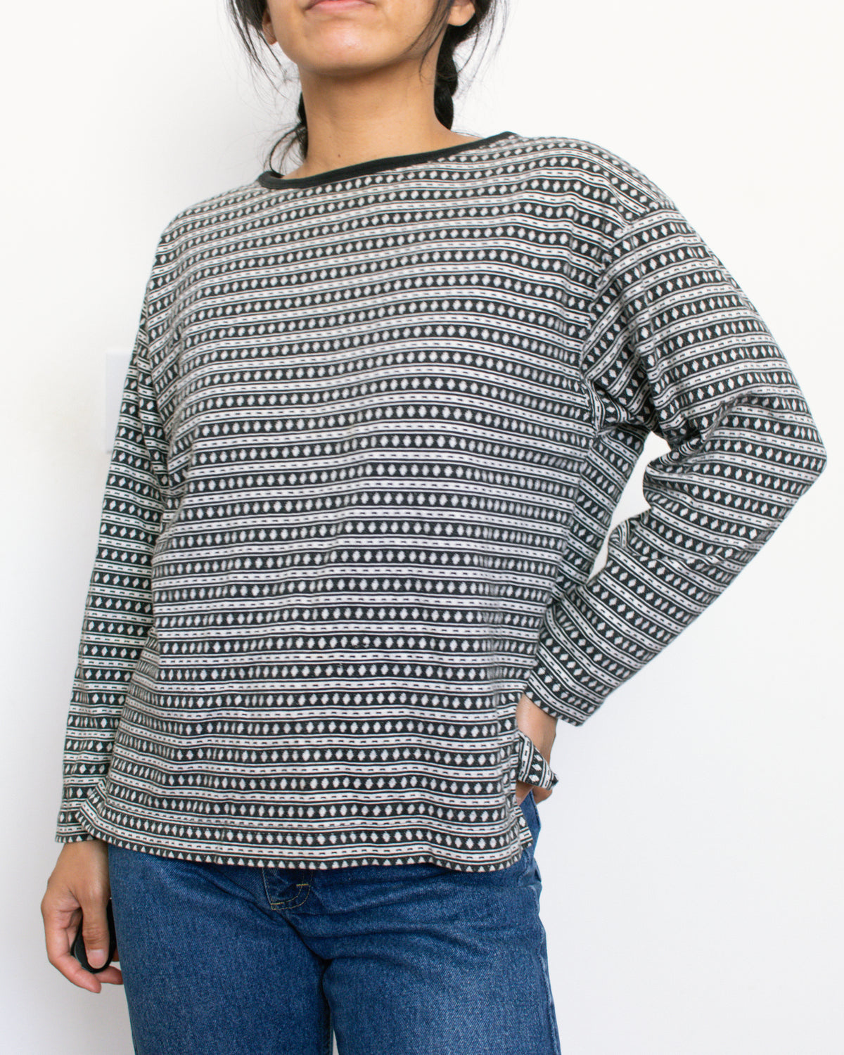 Vintage 80s Esprit Long Sleeve | Size Medium