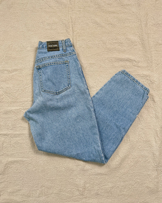 80s Light Wash Jeans | 27"