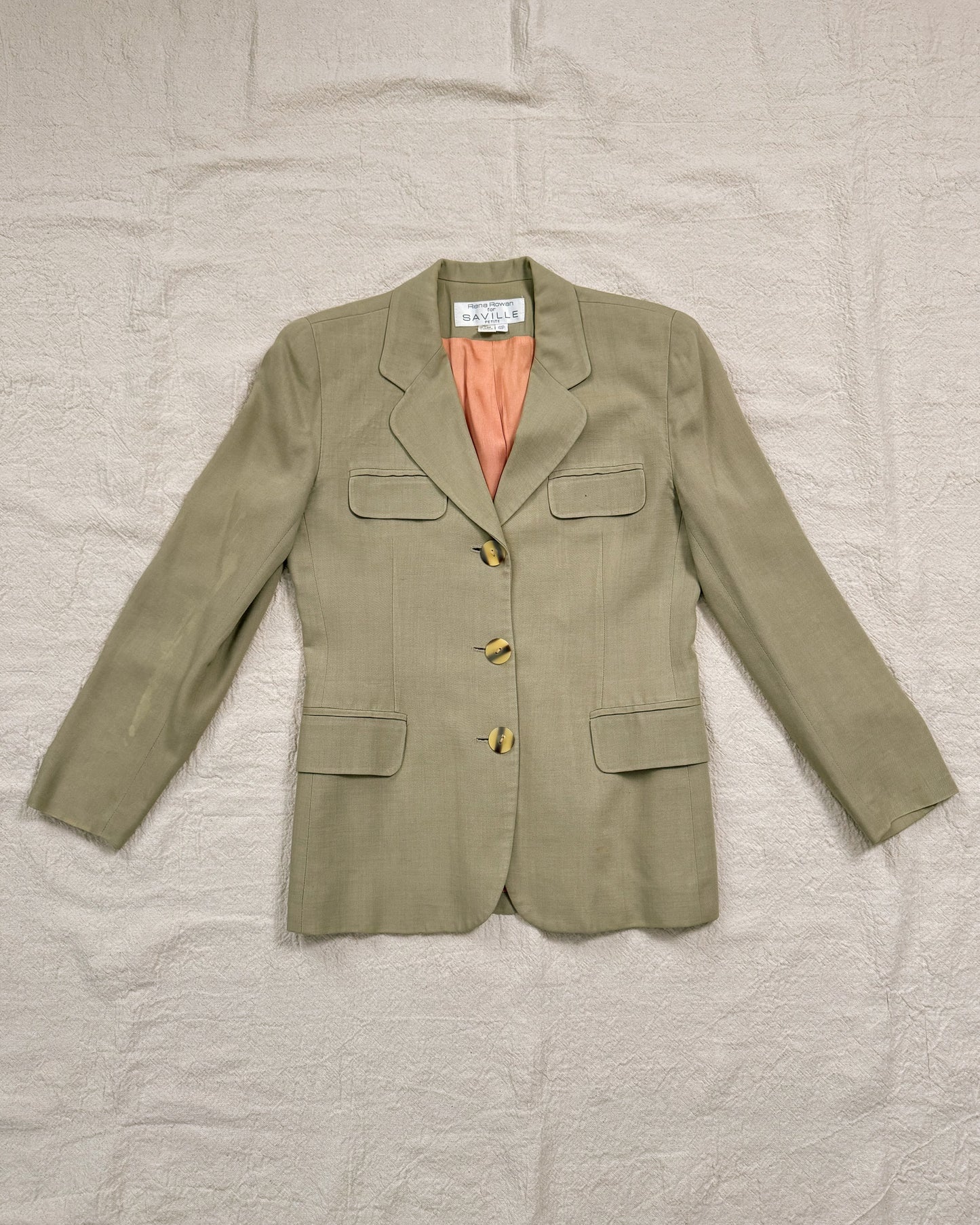 70s Taupe Blazer | Small