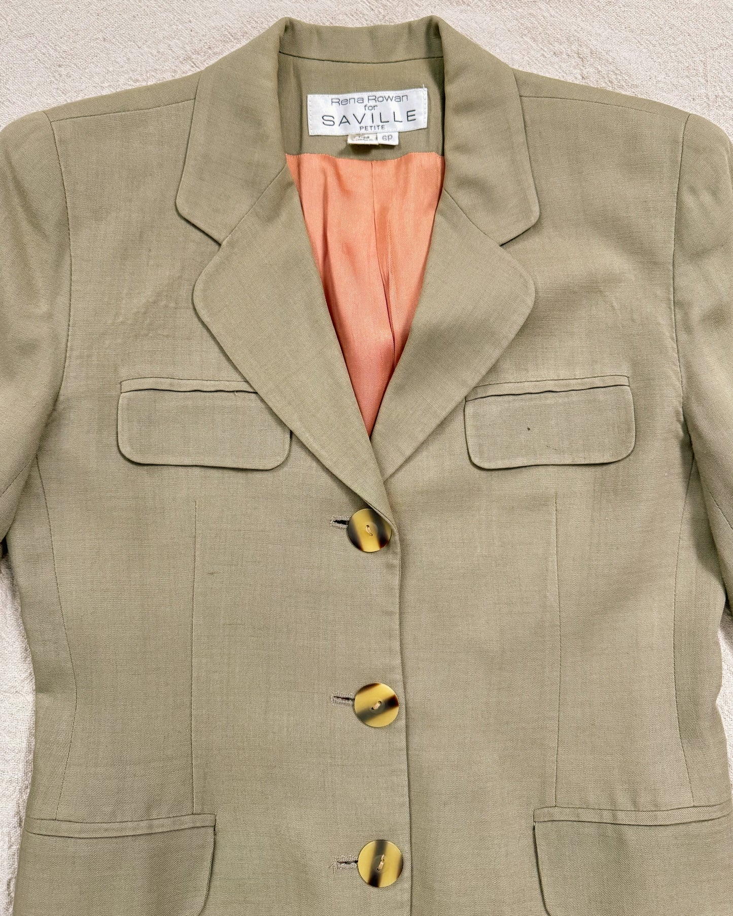 70s Taupe Blazer | Small