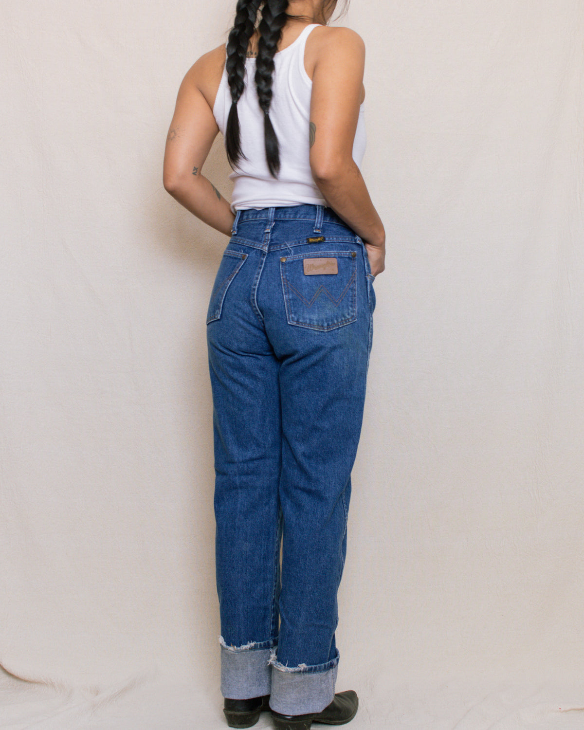 Vintage 70s Wrangler Jeans | Size 25-26"