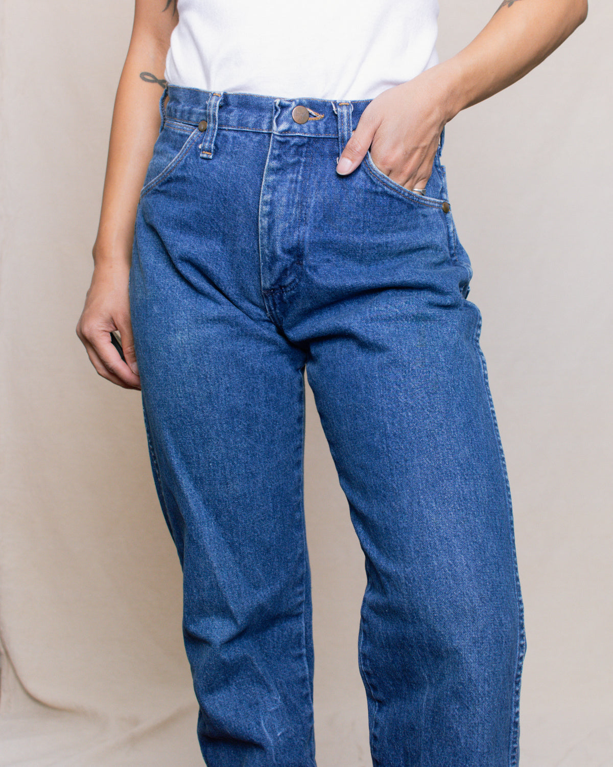 Vintage 70s Wrangler Jeans | Size 25-26"