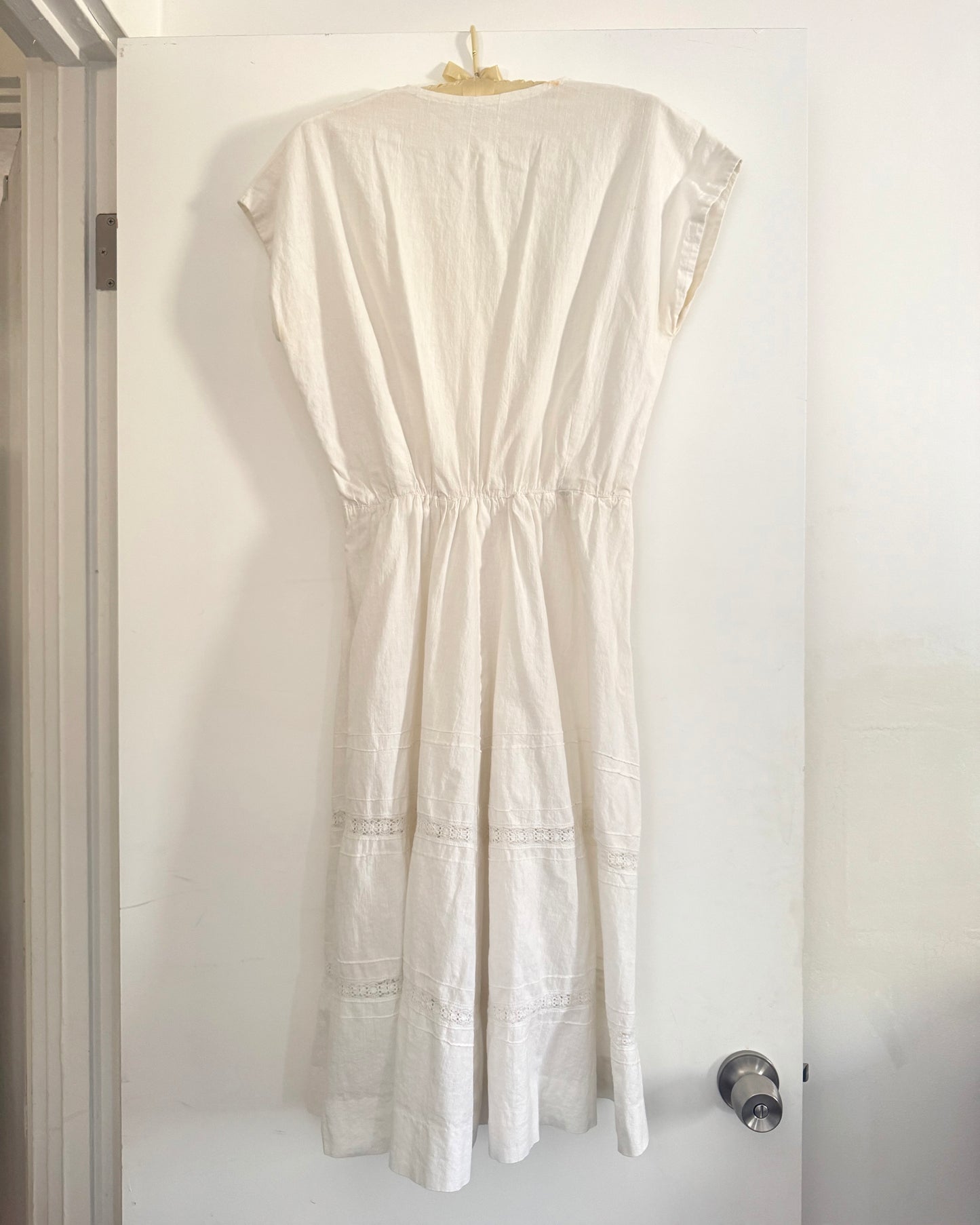 Vintage 50s White House Dress | Size M-L