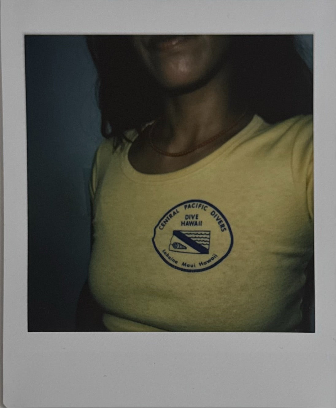 Vintage 70s Yellow Hawaii Dive Shirt | Size XS/S