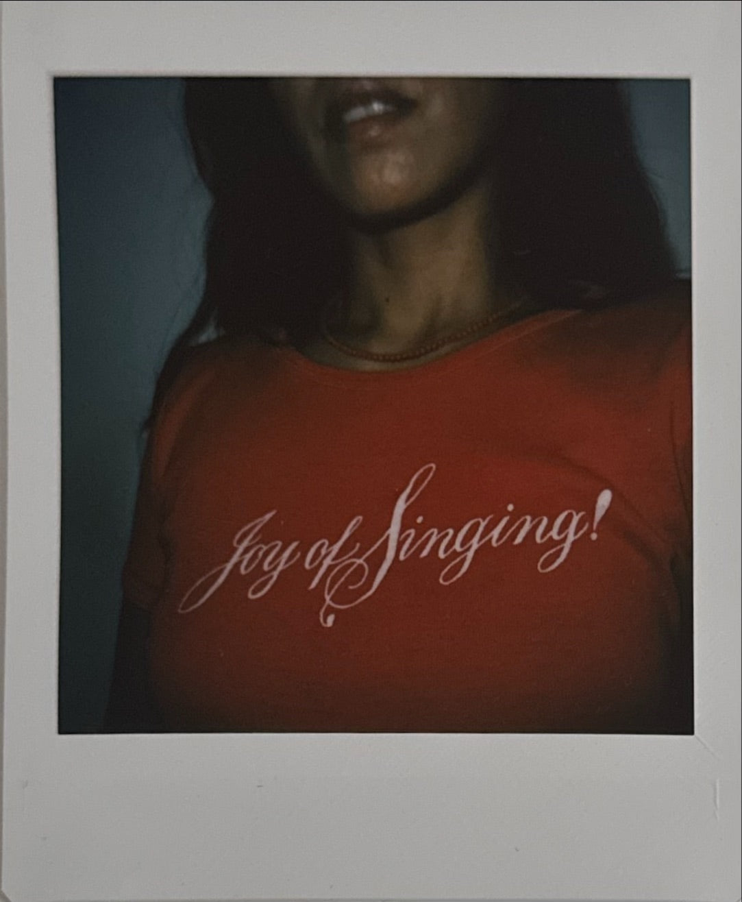 Vintage 70 Red "Joy of Singing" Shirt | Size Small