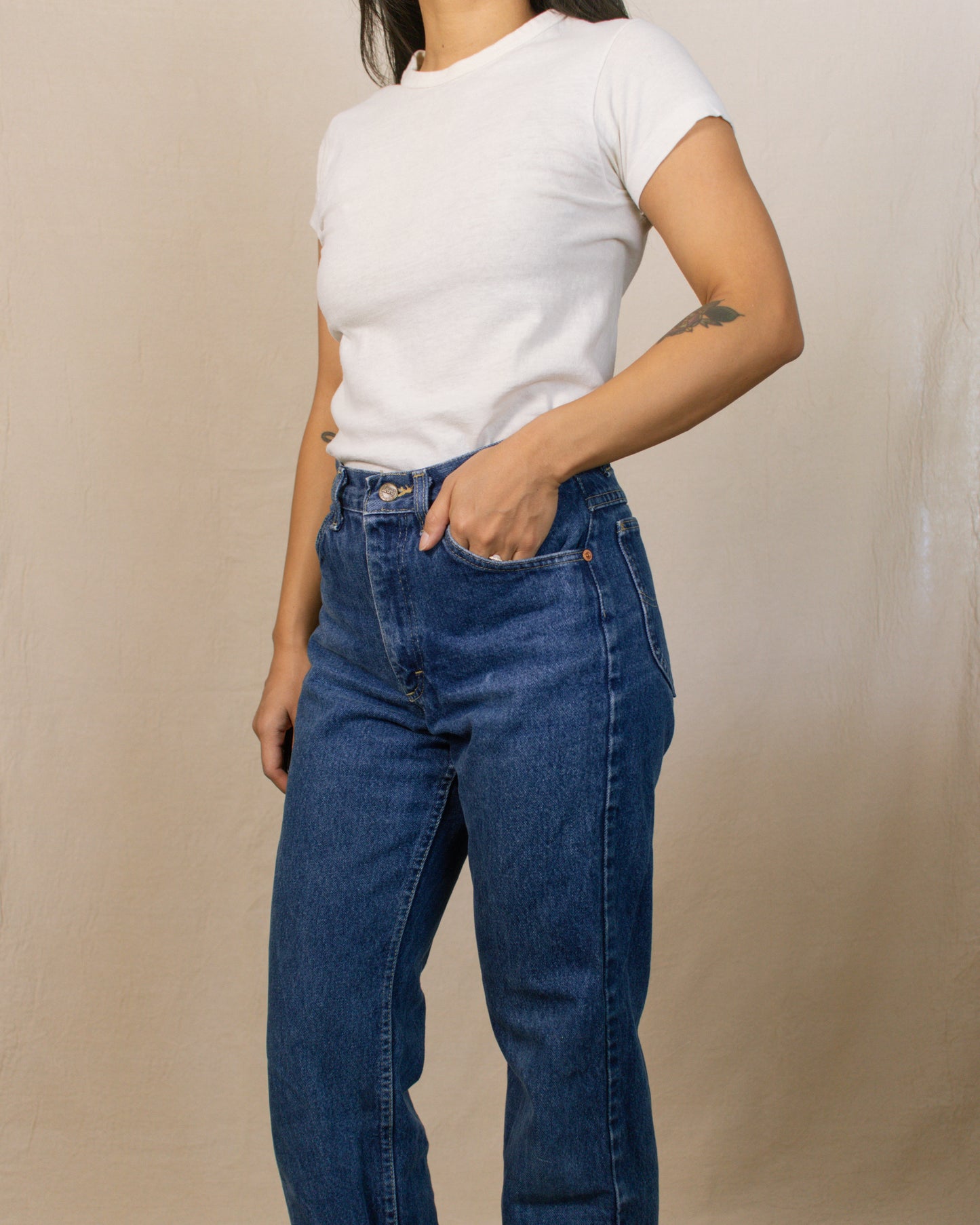 70s Hanes White Shirt | XS/Small