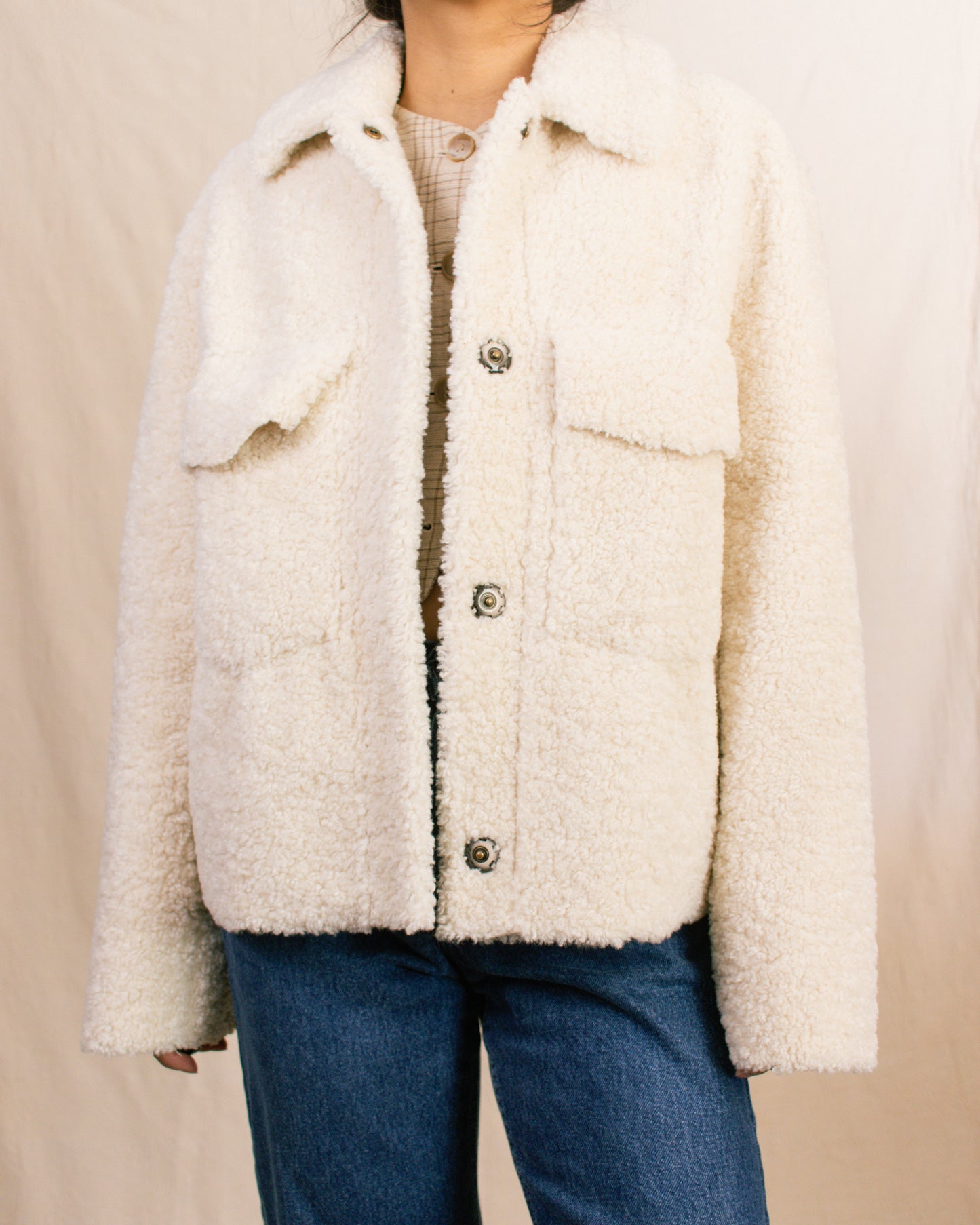 Zara Sherpa Jacket | Small/Medium