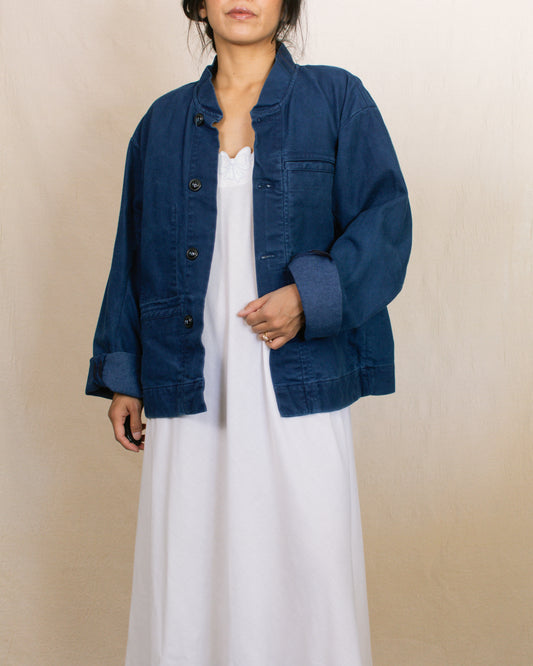 Denim Chore Jacket | Size Small-Large